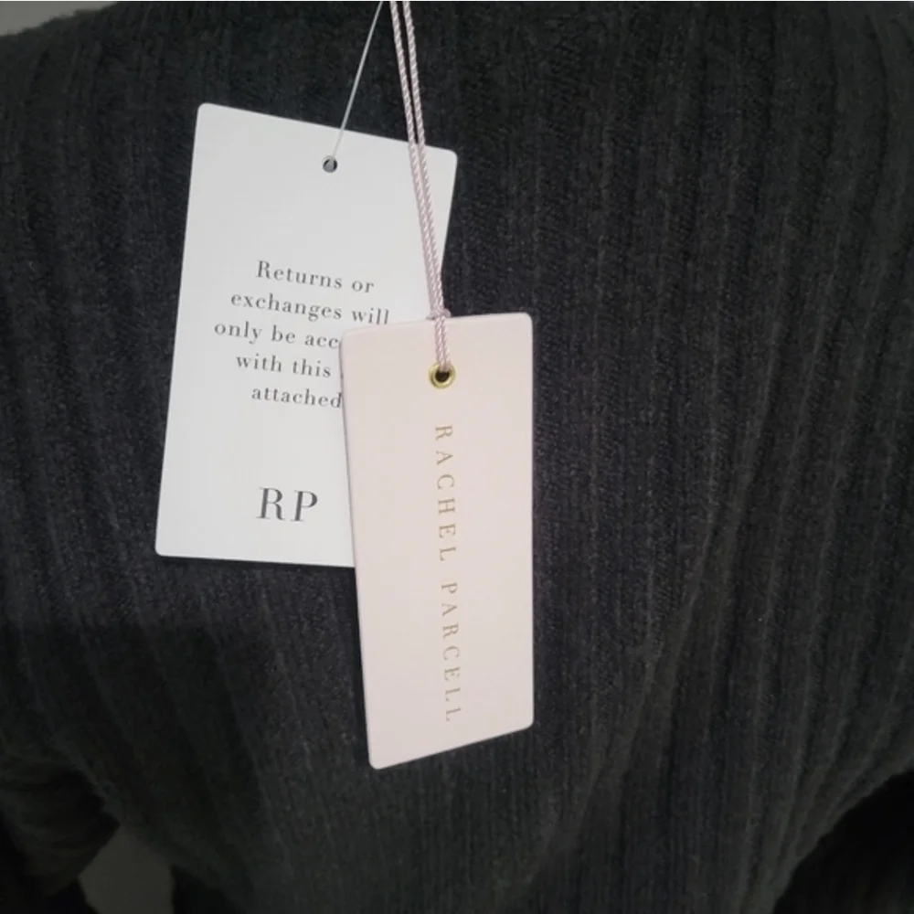 Rachel Parcell Bubble Sleeve Ribbed Knit Sweater Dress - Picture 5 of 5